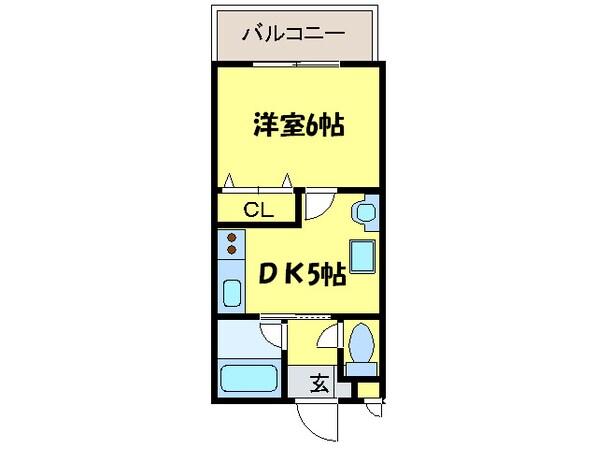 メゾンド－ル・トキワの物件間取画像